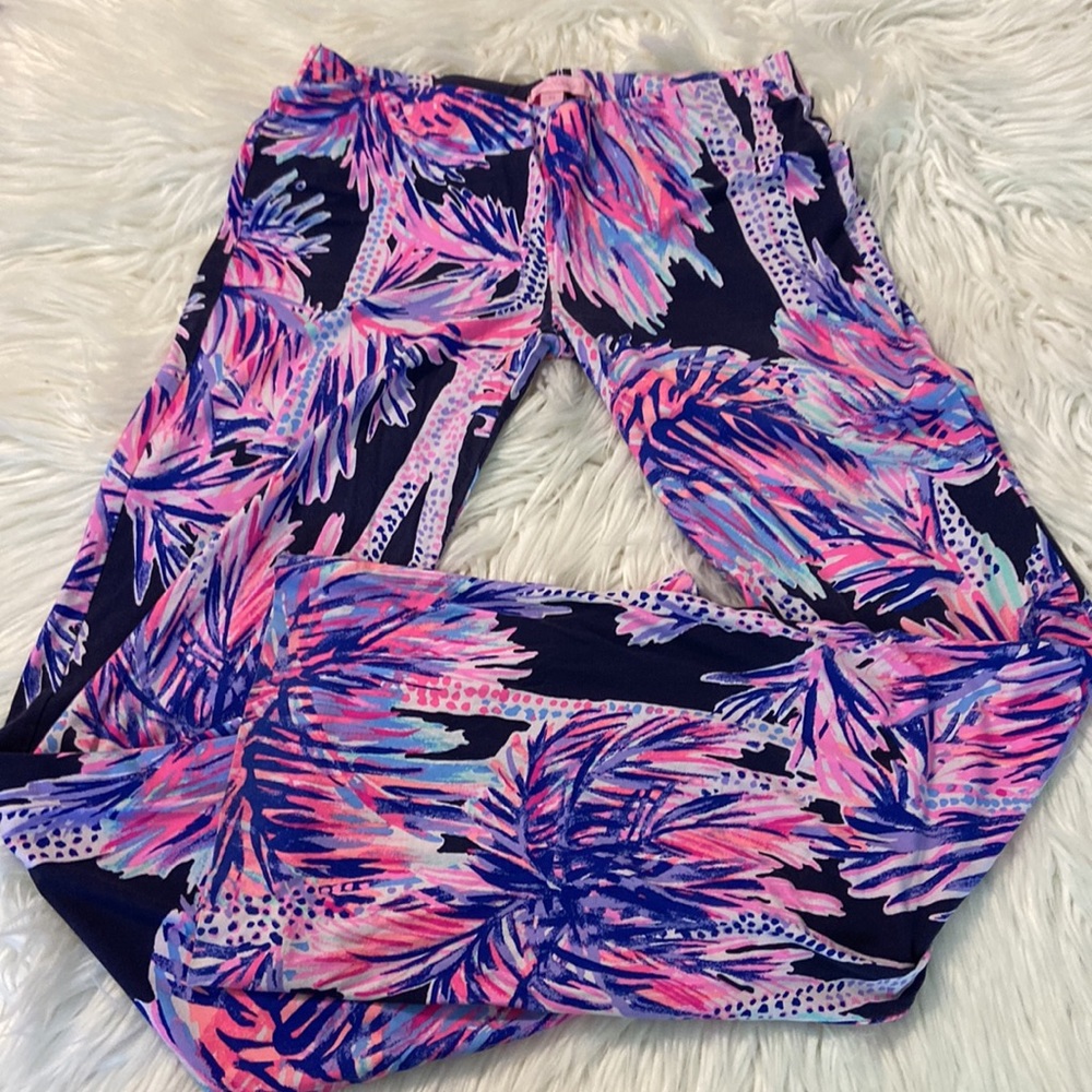 Lily Pulitzer Pants size XS excellent condition inseam 32” beautiful - Picture 9 of 12